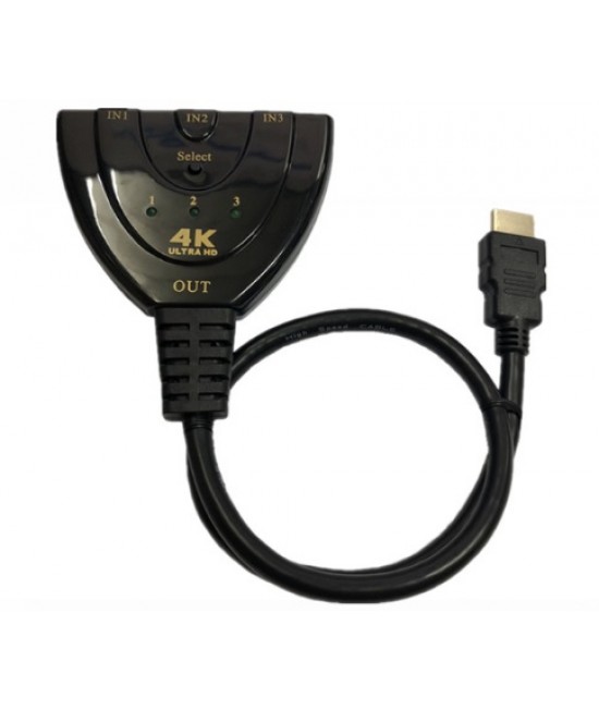 HDMI 一開三 切換器 三進一出 分屏器